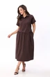Платье 25ICY087Ш шоколад ICY Street