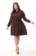 Платье 25ICY094Ш-3 шоколад ICY Street фото 3