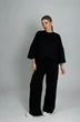 Костюм брючный 25ICY095 чёрный ICY Street