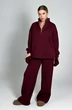 Костюм брючный 25ICY103Б-4 бордовый ICY Street