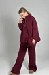Костюм брючный 25ICY103Б-4 бордовый ICY Street фото 2