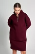 Платье 25ICY107Б-3 бордовый ICY Street