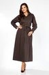 Платье 25ICY115Ш-3 шоколад ICY Street