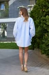 Костюм с шортами 26ICY130 голубая полоска ICY Street фото 2