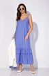 Костюм с платьем 151к белый + лавандовый Liliana-style