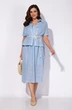 *Костюм с платьем 156 голубой Liliana-style