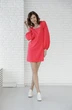 Платье 1067 малиновый Ivera collection