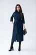Платье 1074 сине-зеленый Ivera collection