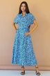 Платье 1082L голубой Ivera collection