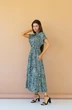 Платье 1082L хаки Ivera collection
