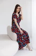Платье 1086 черный Ivera collection