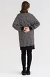 Платье 1099W черный + молочный Ivera collection