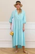Платье 1148 светло-голубой Ivera collection