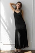 Платье 1155 черный Ivera collection