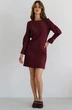 Платье 1157 винный Ivera collection