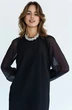 Платье 1159 черный Ivera collection