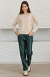 Брюки 2018L зеленый Ivera collection