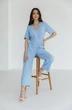Комбинезон  2029 голубой Ivera collection