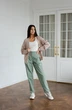 Брюки  2046 мятный Ivera collection