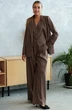 Брюки 2052П коричневый Ivera collection