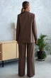 Брюки 2052П коричневый Ivera collection