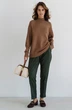 Брюки 2081L зеленый Ivera collection
