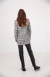 Жакет 3008К белый + черный Ivera collection