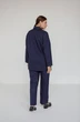 Жакет 3018 синий + белый Ivera collection