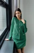 Жакет 3030 зеленый + черный Ivera collection