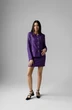 Жакет 3030 фиолетовый + черный Ivera collection