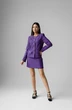 Жакет 3030 фиолетовый + черный Ivera collection