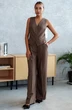 Жилет 3039П коричневый Ivera collection