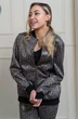 Жакет 3052 серый+черный Ivera collection