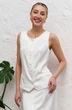 Жилет 3058 молочный Ivera collection