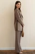 Жакет 3060А коричневый Ivera collection