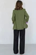 Жакет 3065К салатовый + серый Ivera collection