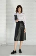 Юбка 4009 черный Ivera collection