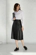 Юбка 4009 черный Ivera collection