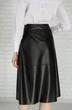 Юбка 4009 черный Ivera collection