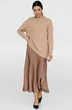 Юбка 4014П капучино Ivera collection