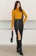 Юбка 4037 черный Ivera collection