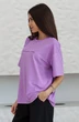 Футболка 5062П сиреневый Ivera collection