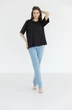 Футболка   5062 черный Ivera collection