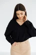 Блузка  5064 черный Ivera collection