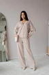 Кардиган 5092 розовый + оливковый Ivera collection