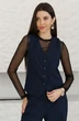 Джемпер 5114С черный Ivera collection