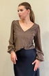 Джемпер 5115 золотой Ivera collection
