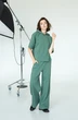 Спортивный костюм 6009 зеленый Ivera collection