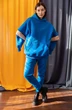 Спортивный костюм 6021 синий Ivera collection