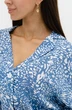 Костюм брючный 6033 голубой Ivera collection